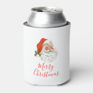 Rafraîchisseur Pour Canette Retro Vintage Joyeux Père Noël Noël