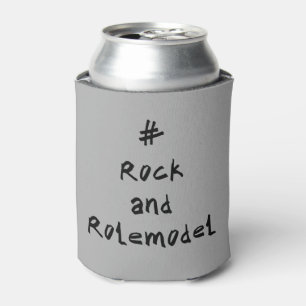 Rafraîchisseur Pour Canette #RockandRolemodel - Noir.
