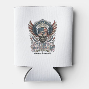 Rafraîchisseur Pour Canette Rocker du bandana patriotique Gloire ancienne Méta