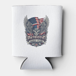 Rafraîchisseur Pour Canette Rocker du bandana patriotique Méta musique Old Glo