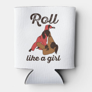 Rafraîchisseur Pour Canette Roll Like a Girl Jiu Jitsu