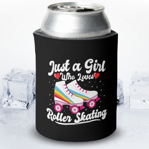 Rafraîchisseur Pour Canette Roller Girl - Girl Who Love Roller Skating