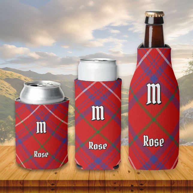Rafraîchisseur Pour Canette Rose de clan Tartan (Créateur téléchargé)