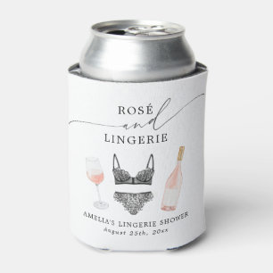 Rafraîchisseur Pour Canette Rosé et Lingerie Enterrement de Vie de Jeune Fille