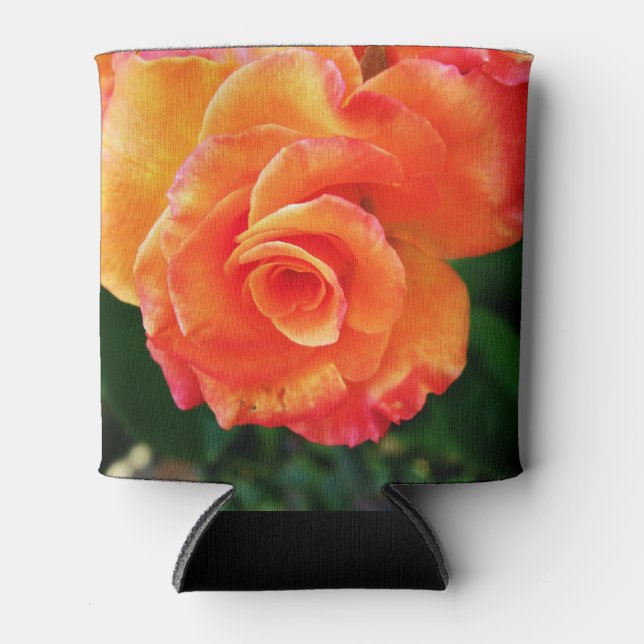 Rafraîchisseur Pour Canette Rose orange (Devant)