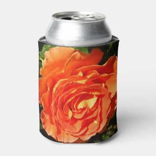 Rafraîchisseur Pour Canette Rose Orange I Jolie Florale