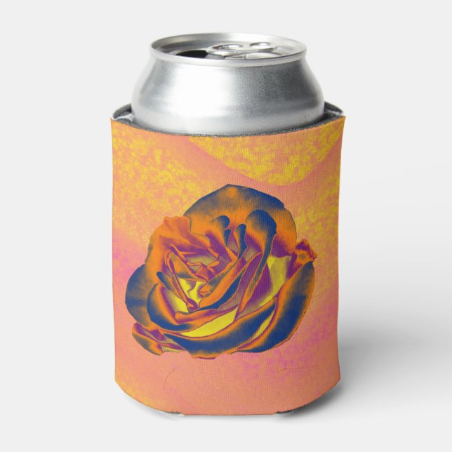 Rafraîchisseur Pour Canette Rose orange peut refroidir (Can devant)