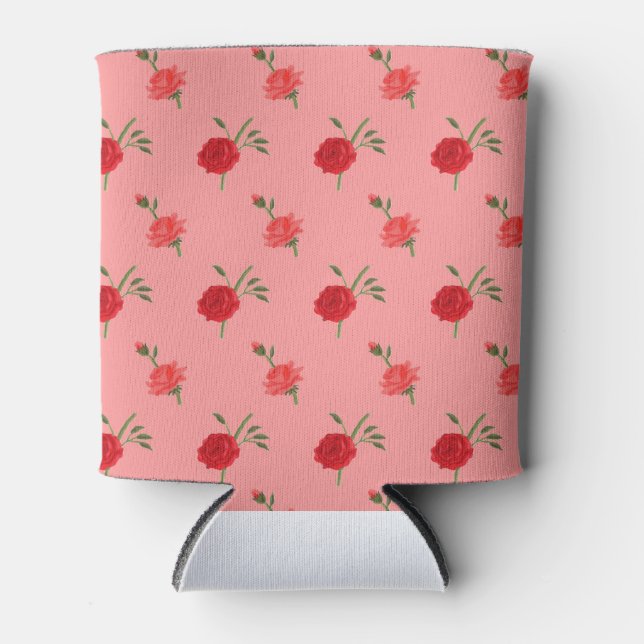 Rafraîchisseur Pour Canette Roses (Devant)
