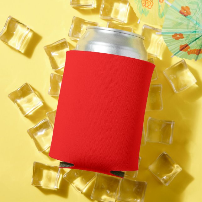 Rafraîchisseur Pour Canette Rouge Uni Simply Red (Été in situ)