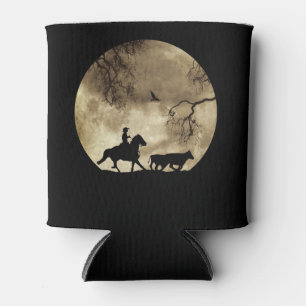 Rafraîchisseur Pour Canette Roundup Cowboy Avec Pleine lune Vintage