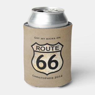 Rafraîchisseur Pour Canette Route 66 (personnalisable)