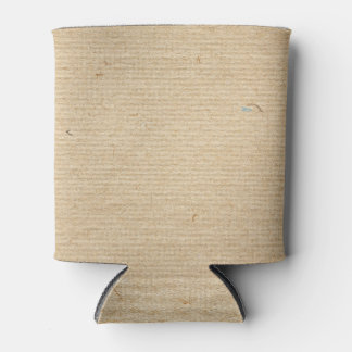 Rafraîchisseur Pour Canette Rustic Kraft Papier : Arrière - plan texturé.
