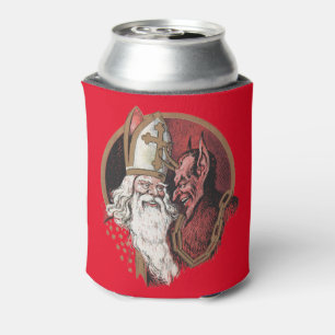 Rafraîchisseur Pour Canette Saint Nicolas et Krampus