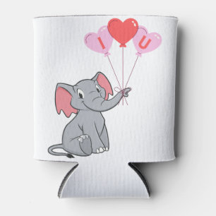 Rafraîchisseur Pour Canette Saint Valentin mignon Je t'aime coeur