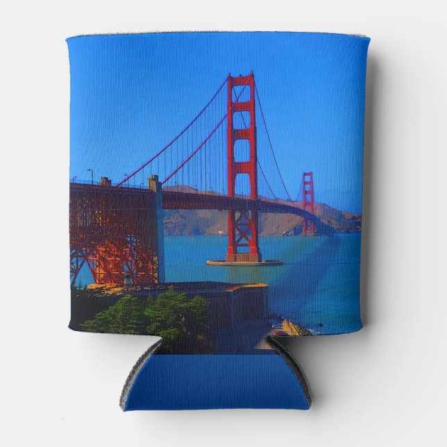 Rafraîchisseur Pour Canette San Francisco Golden Gate Bridge #7 Can Cooler (Devant)
