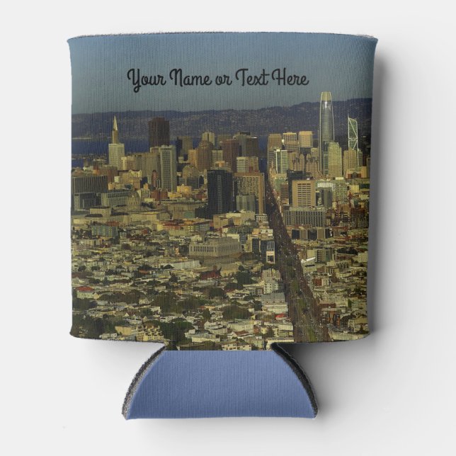 Rafraîchisseur Pour Canette San Francisco Skyline #13 peut refroidir (Devant)