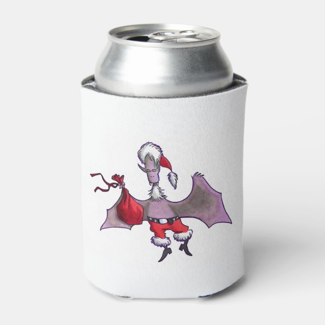 Rafraîchisseur Pour Canette Santa Bat can cooler (Can devant)