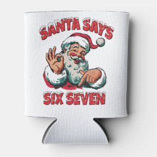 Rafraîchisseur Pour Canette Santa dit six sept 6 7 Noël Père Noël 