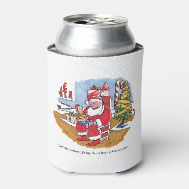 Rafraîchisseur Pour Canette Santa Wet can cooler (Can devant)