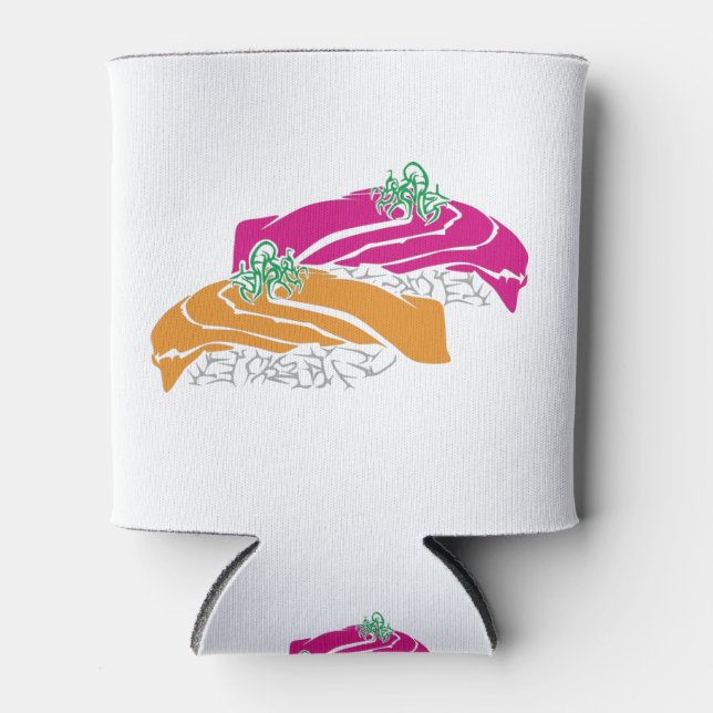 Rafraîchisseur Pour Canette Sashimi Sushi (Devant)