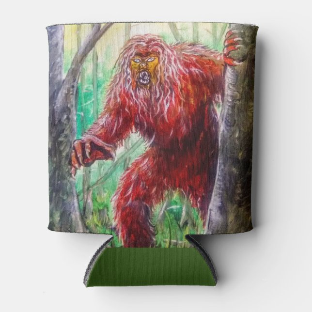 Rafraîchisseur Pour Canette Sasquatch Bigfoot peut refroidir Coozie (Devant)
