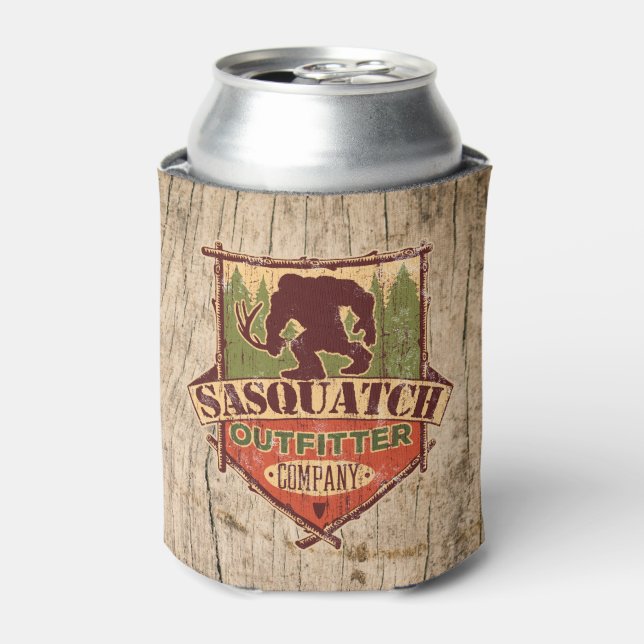 Rafraîchisseur Pour Canette Sasquatch Outfitter Company Drink Coozie (Can devant)