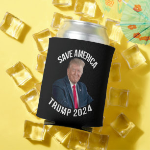 Rafraîchisseur Pour Canette Sauvez l'Amérique Trump 2024 Président Donald J. T