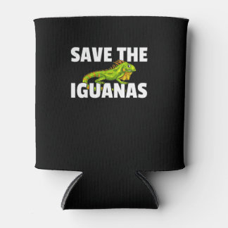 Rafraîchisseur Pour Canette Save The Iguanas Reptile Venin Lizard Hunter