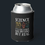 Rafraîchisseur Pour Canette Science comme la magie et la potion Geek scientifi<br><div class="desc">Science. C’est comme de la magie et de la potion, mais vrai. Conception scientifique inspirante pour ceux qui croient en la preuve scientifique, l'expérience de laboratoire et la recherche. Marchandises motivationnelles cool pour les professeurs de sciences, les scientifiques et les étudiants. Parfait pour geek scientifique, nerd, enseignant et étudiant qui...</div>