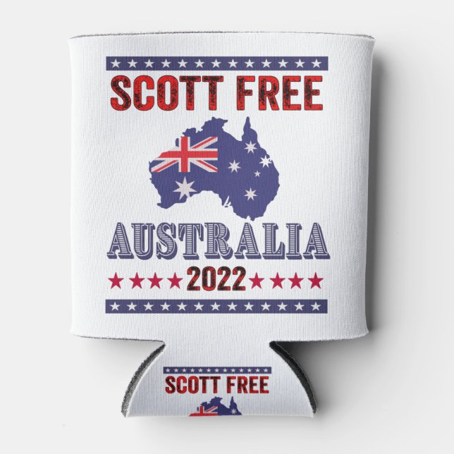 Rafraîchisseur Pour Canette Scott Free - Australie 2022 (Devant)