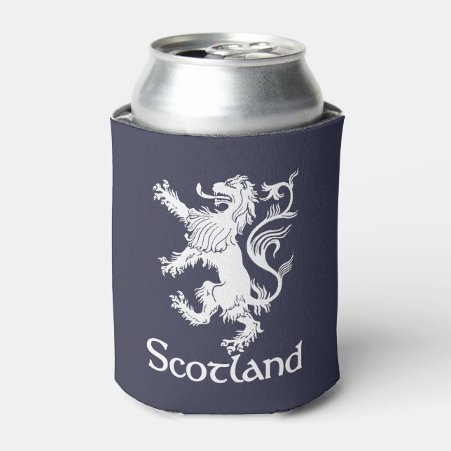 Rafraîchisseur Pour Canette Scottish Rampant Lion Navy Blue (Can devant)