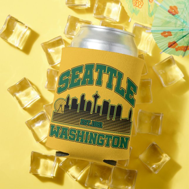 Rafraîchisseur Pour Canette Seattle, Washington (Été in situ)