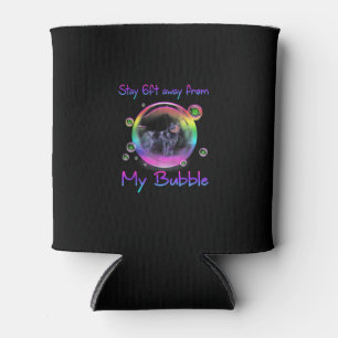 Rafraîchisseur Pour Canette Séjournez à 2 mètres de ma bulle cadeau de chien d