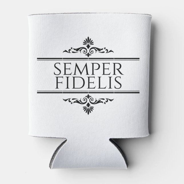 Rafraîchisseur Pour Canette Semper Fidelis (Devant)