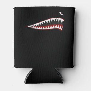 Rafraîchisseur Pour Canette Shark P-40 Warhawk Nez Art 2ème guerre mondiale 2