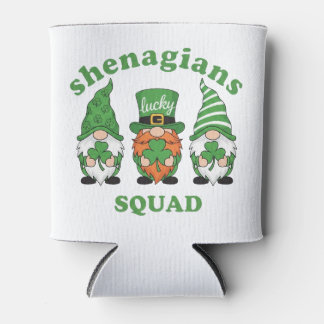 Rafraîchisseur Pour Canette Shenanigans Squad St. Patrick's Day Gnomes