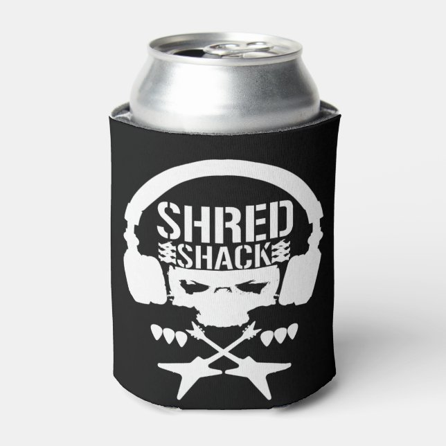 Rafraîchisseur Pour Canette Shred Shack "Bullet Club Parody" Logo Boire Glaciè (Can devant)