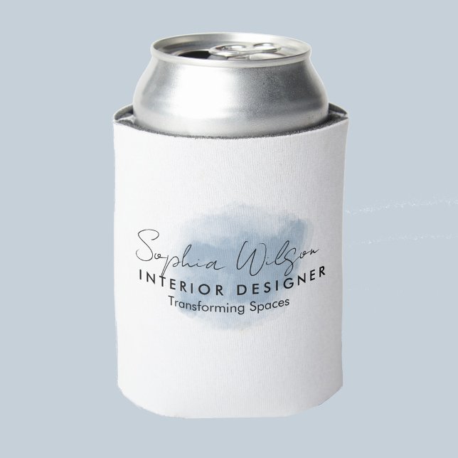 Rafraîchisseur Pour Canette Signature Elégante Professionnelle Aquarelle (Créateur téléchargé)