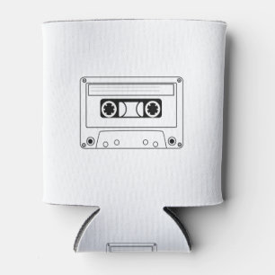 Rafraîchisseur Pour Canette Silhouette de bande de cassettes