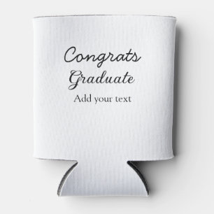 Rafraîchisseur Pour Canette Simple congratulation graduation add your