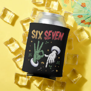 Rafraîchisseur Pour Canette Six Seven Mème Drôle Moyen Type Noël Viral 6 7