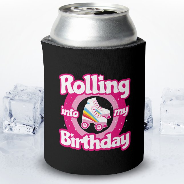 Rafraîchisseur Pour Canette Skate Party - Roller Roller Roller Patinage Annive (Créateur téléchargé)