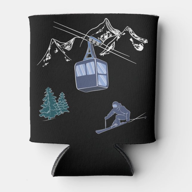 Rafraîchisseur Pour Canette Ski (Devant)