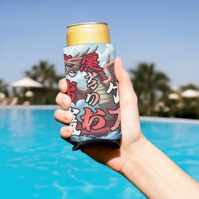 Rafraîchisseur Pour Canette Slim Anime Dragon Tokyo (Piscine in situ)