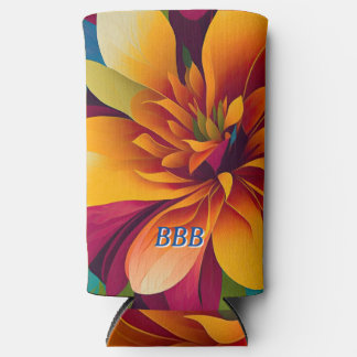 Rafraîchisseur Pour Canette Slim Art Moderne Floral Contemporain