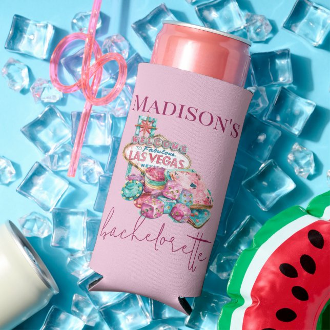 Rafraîchisseur Pour Canette Slim Bachelorette Las Vegas (Été in situ)
