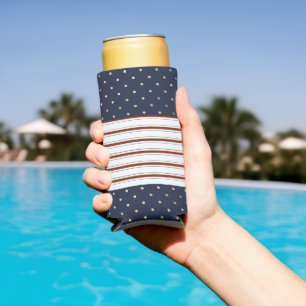 Rafraîchisseur Pour Canette Slim Bandes de sucre de canne et Pois Seltzer peuvent r