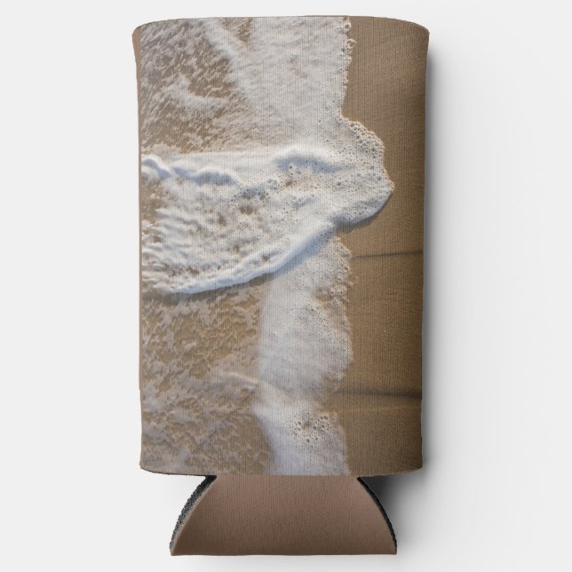 Rafraîchisseur Pour Canette Slim Blanchissement sur la plage (Recto)