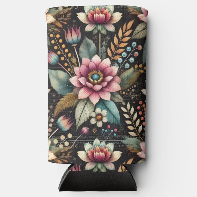 Rafraîchisseur Pour Canette Slim Blossomed Beauty (Recto)