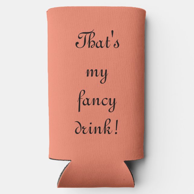 Rafraîchisseur Pour Canette Slim Boisson raffinée (Verso)